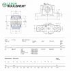 Unidad de rodamiento en dos partes SNL517-V-SKF