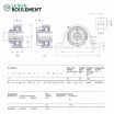 Unidad de rodamiento SAP203-SKF