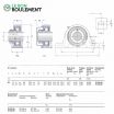 Unidad de rodamiento SAP204-SKF