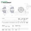 Unidad de rodamiento SY45-WF-SKF