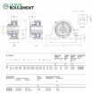 Unidad de rodamiento SAP212-SKF