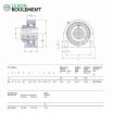 Unidad de rodamiento SAPA206-SKF