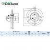 Unidad de rodamiento (chapa) SAPF203-INOX