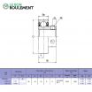 Rodamiento de soporte CSB208-24