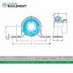 Unidad de rodamiento (chapa) SAPP207-KML