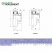 Rodamiento de soporte SB204-INOX-KML