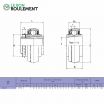 Rodamiento de soporte UK213-KML