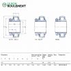Rodamiento de soporte YSP207-SB-SKF
