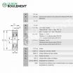 Rodamiento de soporte BE20-INA