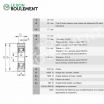 Rodamiento de soporte BE25-INA