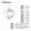 Rodamiento de soporte GE60-KRR-B-INA