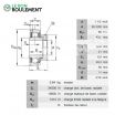 Rodamiento de soporte GRA108-NPP-B-AS2-V-INA