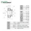 Rodamiento de soporte GRAE60-NPP-B-FA106-INA