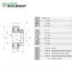 Rodamiento de soporte RA100-NPP-B-INA