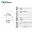 Rodamiento de soporte RAE40-NPP-NR-INA