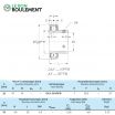 Rodamiento de soporte GAY20-NPP-B-NKE