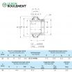 Rodamiento de soporte GE25-KRR-B-NKE