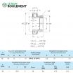Rodamiento de soporte GRAE15-NPP-B-NKE