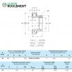 Rodamiento de soporte GRAE40-NPP-B-NKE