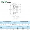 Rodamiento de soporte GRAE45-NPP-B-NKE