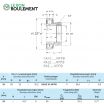 Rodamiento de soporte GRAE50-NPP-B-NKE