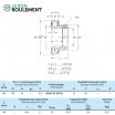 Rodamiento de soporte GRAE55-NPP-B-NKE