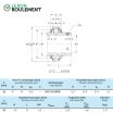 Rodamiento de soporte GYE20-KRR-B-NKE