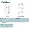 Rodamiento de soporte AEL205-100-D1-NTN