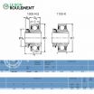 Rodamiento de soporte 1025-20KG-RHP