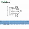 Rodamiento de soporte 1025-25DECG-RHP