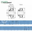 Rodamiento de soporte 1030-25KG-RHP