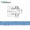 Rodamiento de soporte 1055-55DECG-RHP