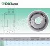 Rodamiento de soporte UC205-POM