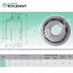 Rodamiento de soporte UC206-POM