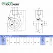 Unidad de rodamiento UCECH202-M16