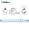 Unidad de rodamiento UCP201-INOX