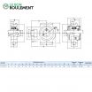 Unidad de rodamiento UCT206-INOX