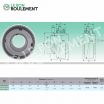 Rodamiento de soporte UK215+H2315