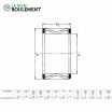 Corona de agujas K12X15X20-ZW-TV-INA