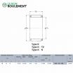 Corona de agujas K15X19X13-NTN