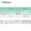 Corona de agujas K160X170X46
