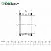 Corona de agujas K19X23X17-INA
