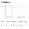 Corona de agujas K28X33X13-SKF