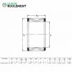 Corona de agujas K32X40X42-ZW-TV-INA