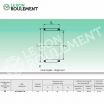Corona de agujas K35X40X27