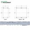 Corona de agujas K43X48X17-NTN