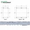Corona de agujas K55X62X18-NTN