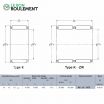Corona de agujas K9X12X10-T2-NTN