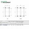 Corona de agujas KT100X108X30-C3-IKO