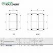Corona de agujas KT12X16X18-C3-IKO